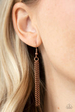 Cargar imagen en el visor de la galería, Fanned Out Fashion - Copper Necklace Set
