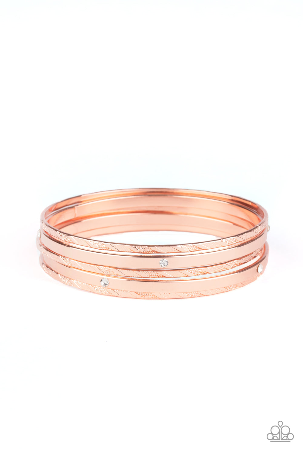 Be There With Baubles On - Copper Bracelet Set