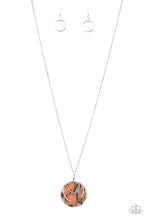 Load image into Gallery viewer, Sahara Equinox - Orange Necklace Set
