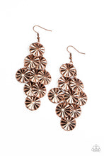 Load image into Gallery viewer, Star Spangled Shine - Copper Earrings
