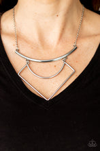 Load image into Gallery viewer, Egyptian Edge - Silver Necklace Set
