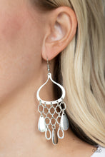 Load image into Gallery viewer, Lure Away - Silver Earrings
