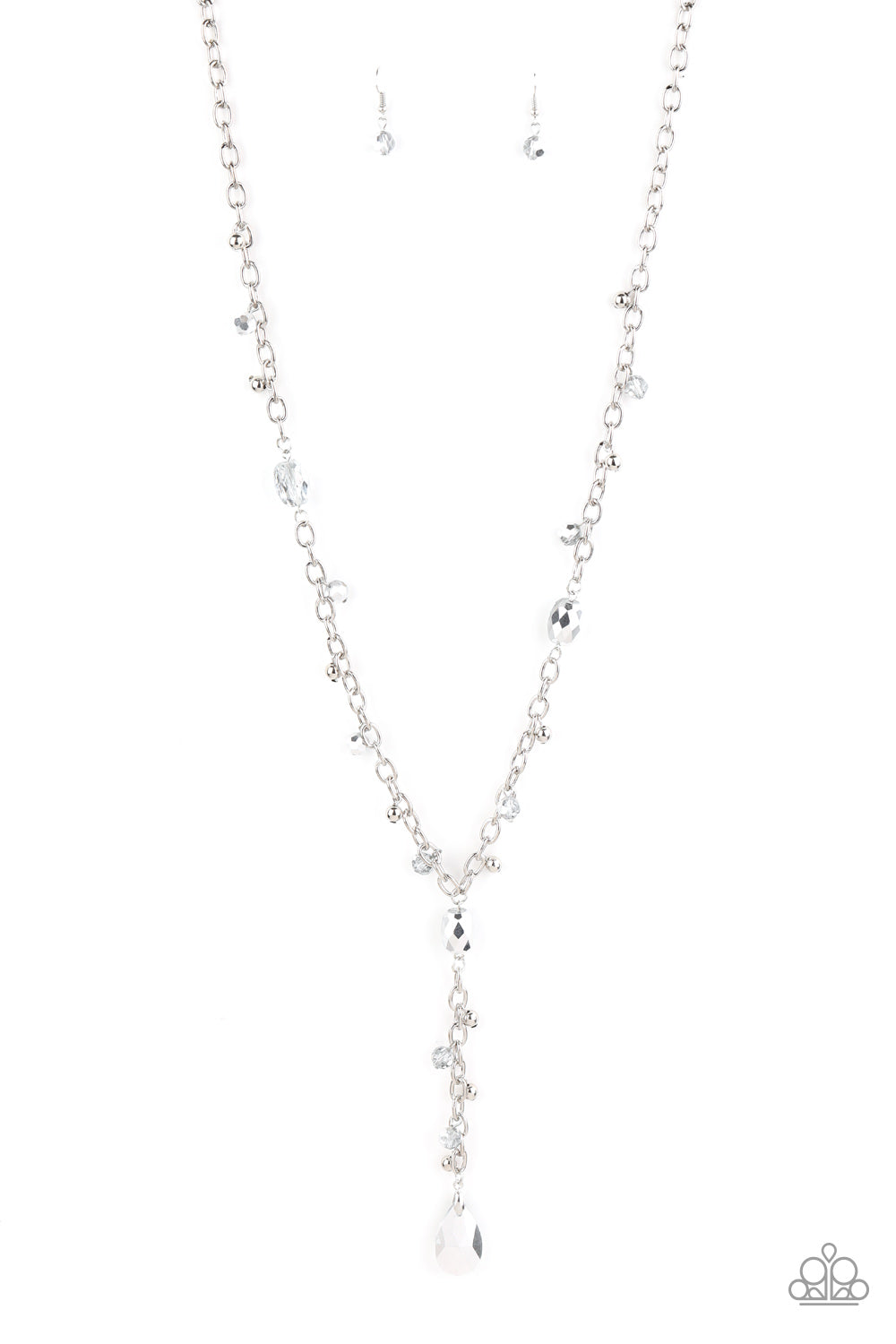 Afterglow Party - Silver Necklace Set