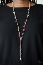 Cargar imagen en el visor de la galería, Afterglow Party - Red Necklace Set
