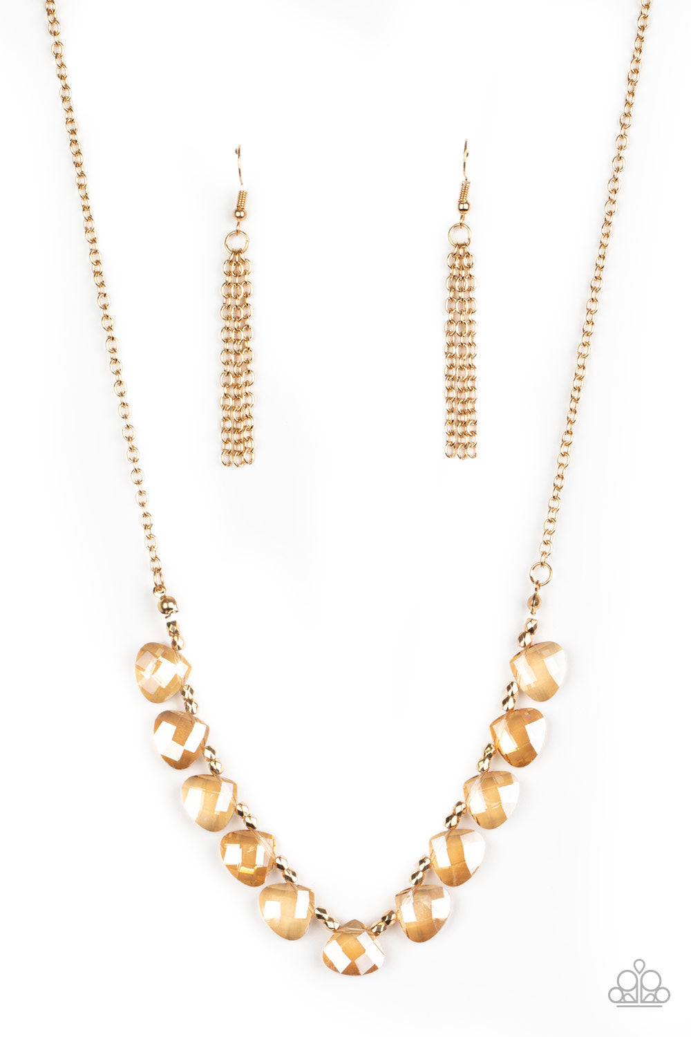 Catch a Fallen Star - Gold Necklace Set