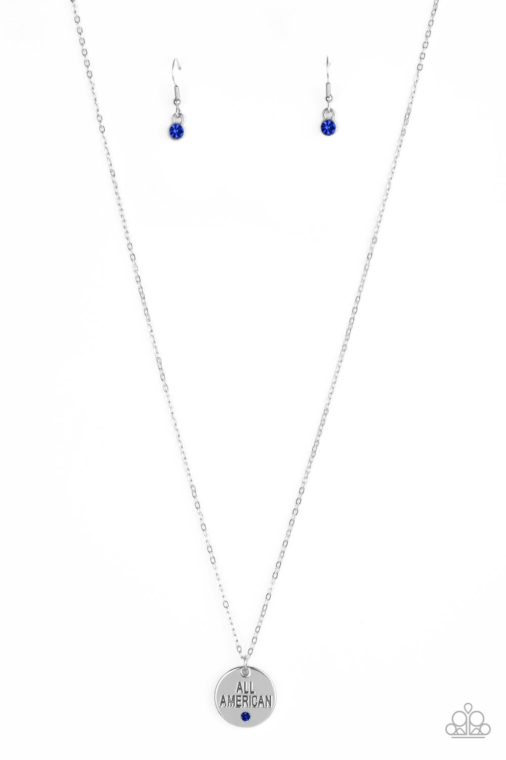 All American, All The Time - Blue Necklace Set