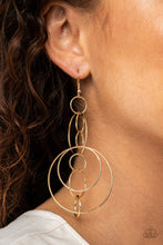 Load image into Gallery viewer, Running Circles Around You - Gold Earrings
