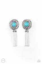 Carregar imagem no visualizador da galeria, Desert Amulet - Blue Earrings
