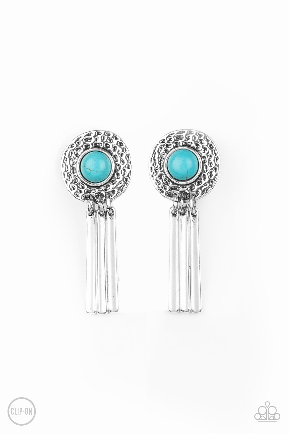 Desert Amulet - Blue Earrings