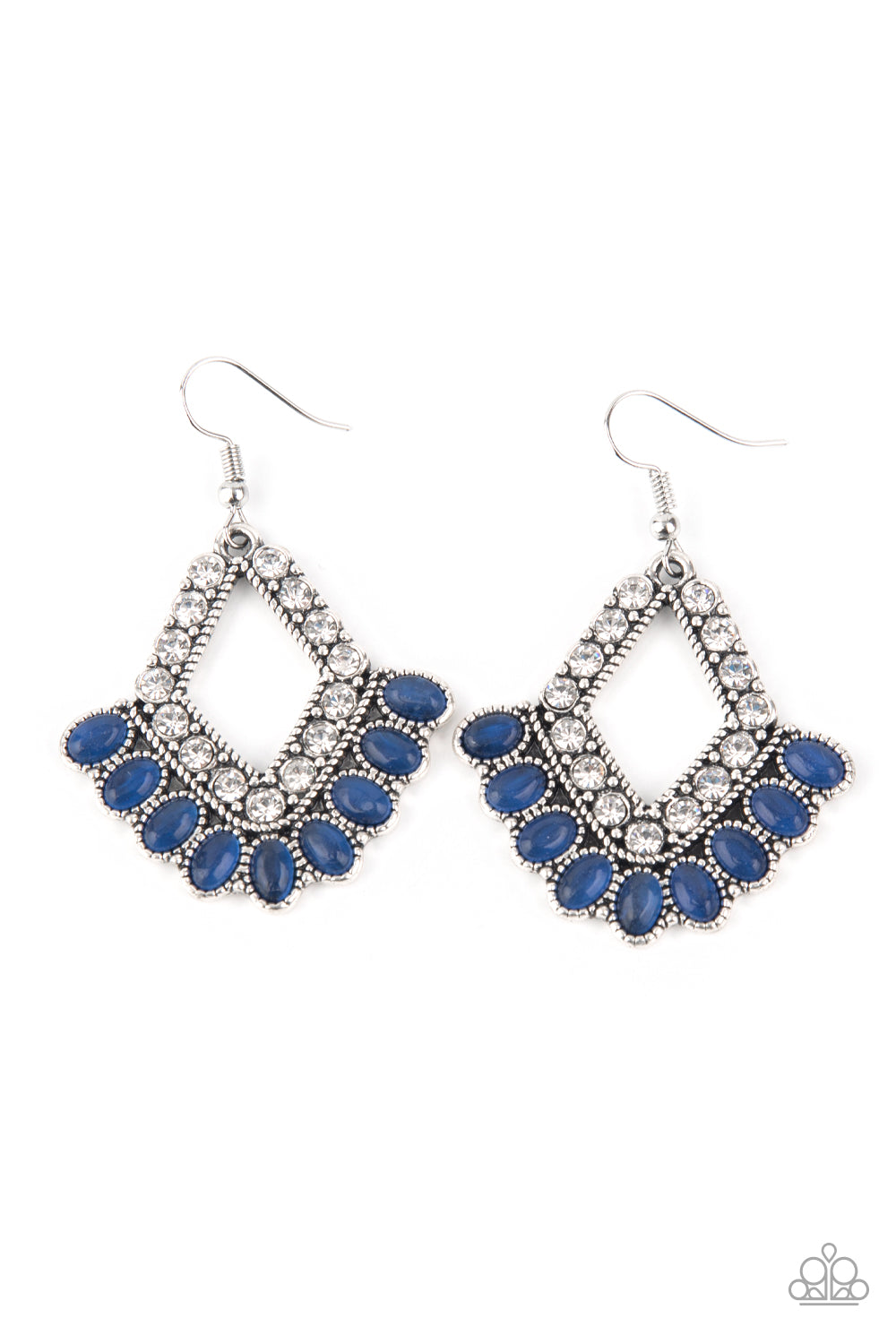 Just BEAM Happy - Blue Earrings