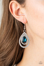 Carregar imagem no visualizador da galeria, So The Story GLOWS - Blue Earrings
