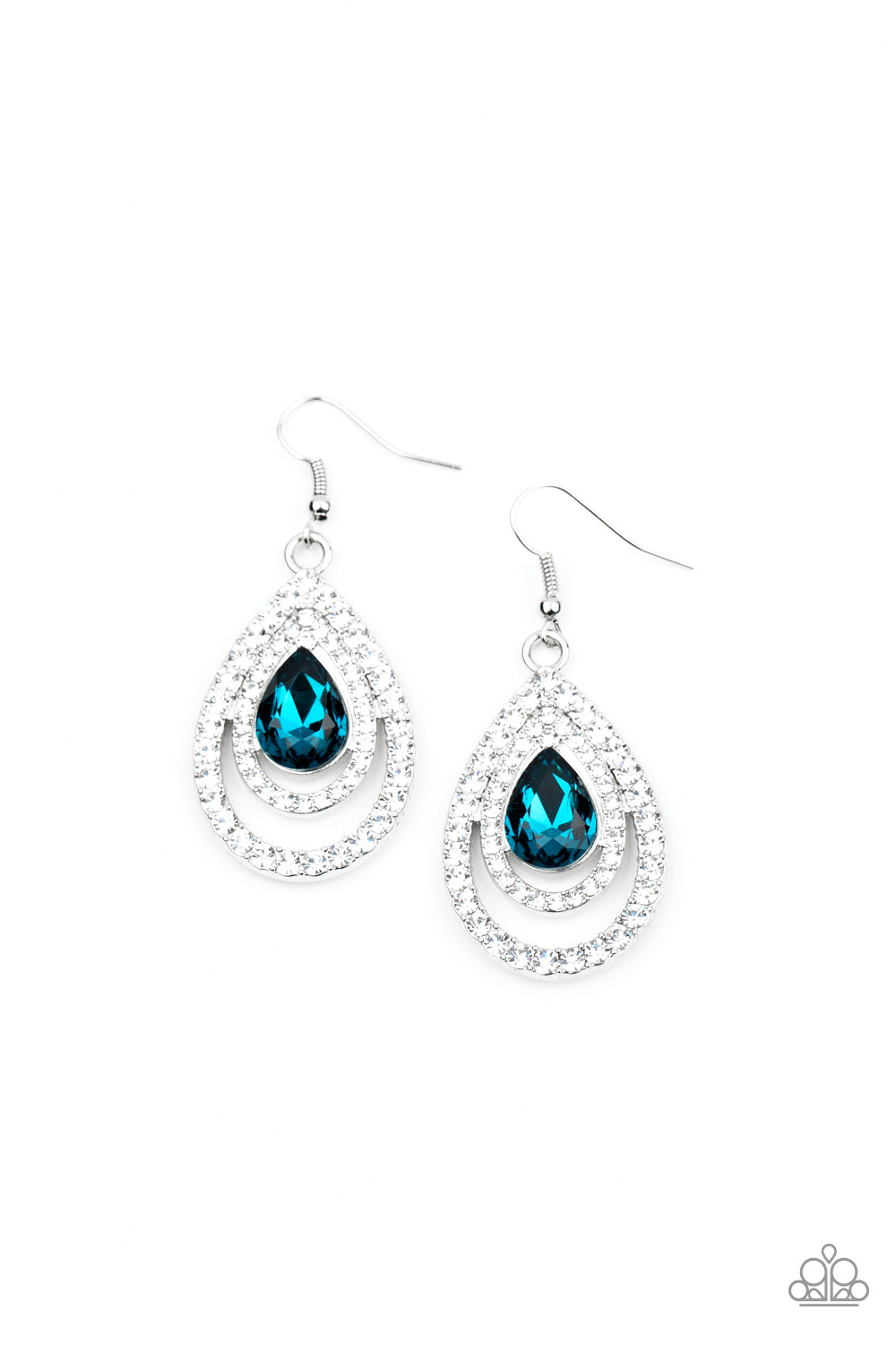 So The Story GLOWS - Blue Earrings