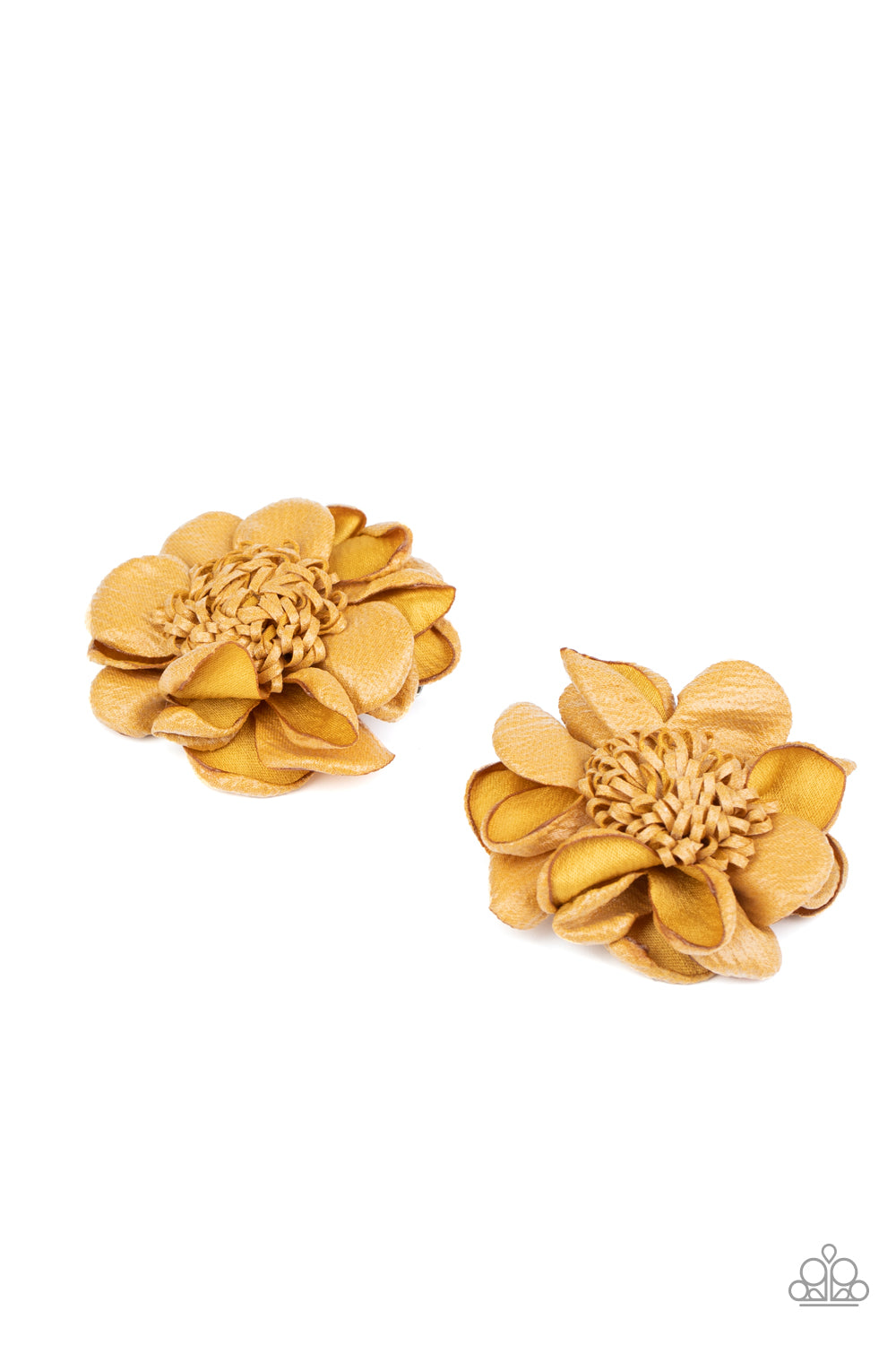 Full On Floral - Yellow Hair Clip