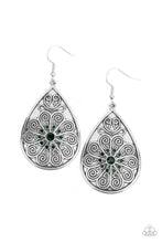 Load image into Gallery viewer, Banquet Bling - Green Earrings
