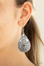 Load image into Gallery viewer, Banquet Bling - Green Earrings
