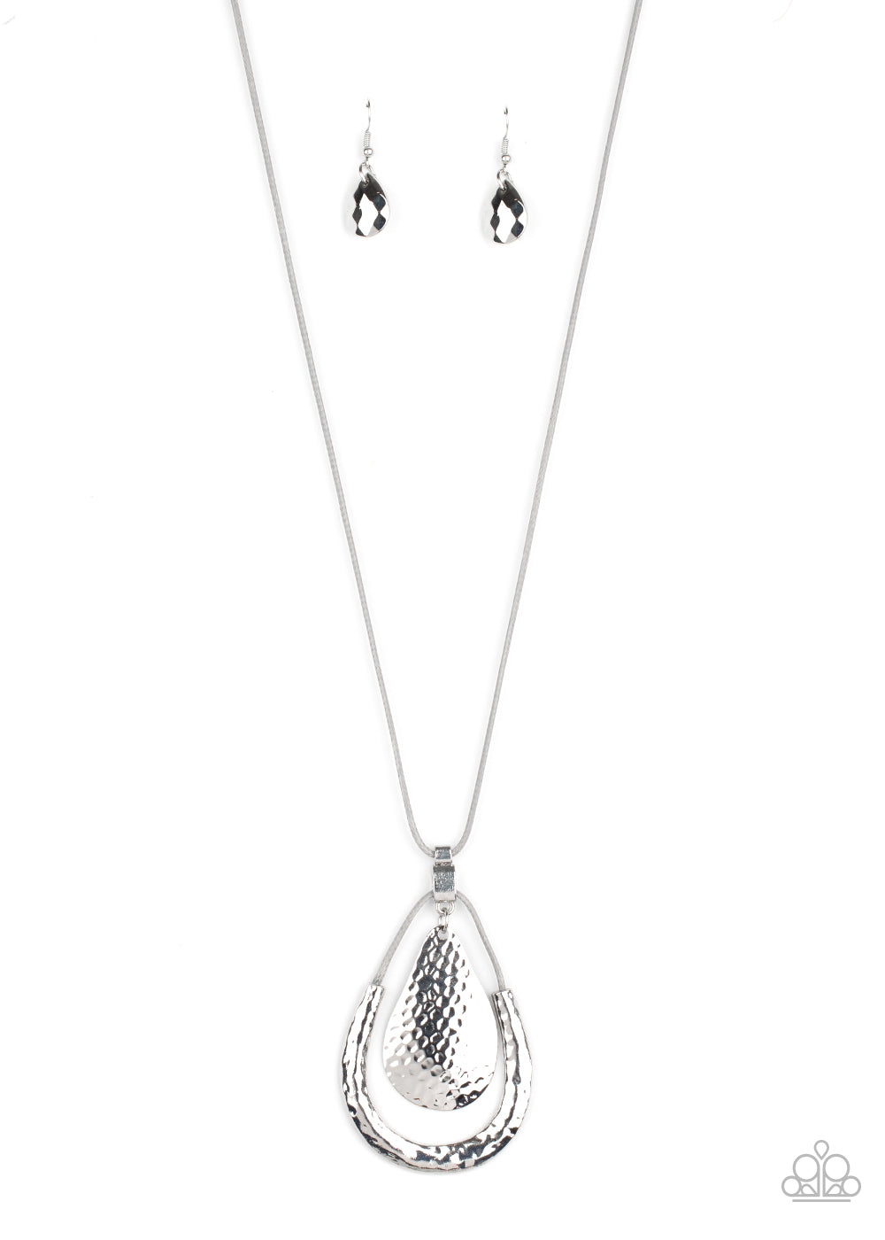 Texture Trekker - Silver Necklace Set