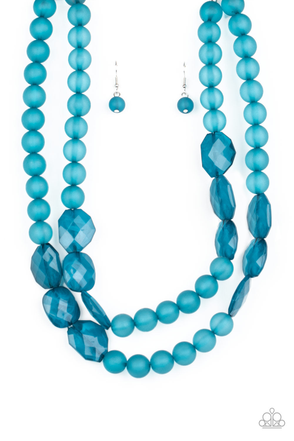 Arctic Art - Blue Necklace Set