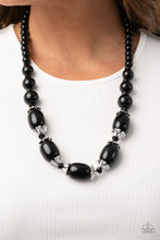 Load image into Gallery viewer, After Party Posh - Black Necklace Set
