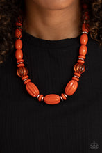 Cargar imagen en el visor de la galería, High Alert - Orange Necklace Set
