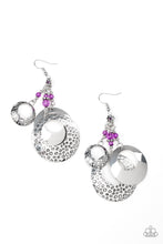 Charger l&#39;image dans la galerie, Wanderlust Garden - Purple Earrings
