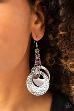 Charger l&#39;image dans la galerie, Wanderlust Garden - Purple Earrings
