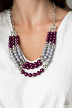 Load image into Gallery viewer, BEAD Your Own Drum - Purple Necklace Set
