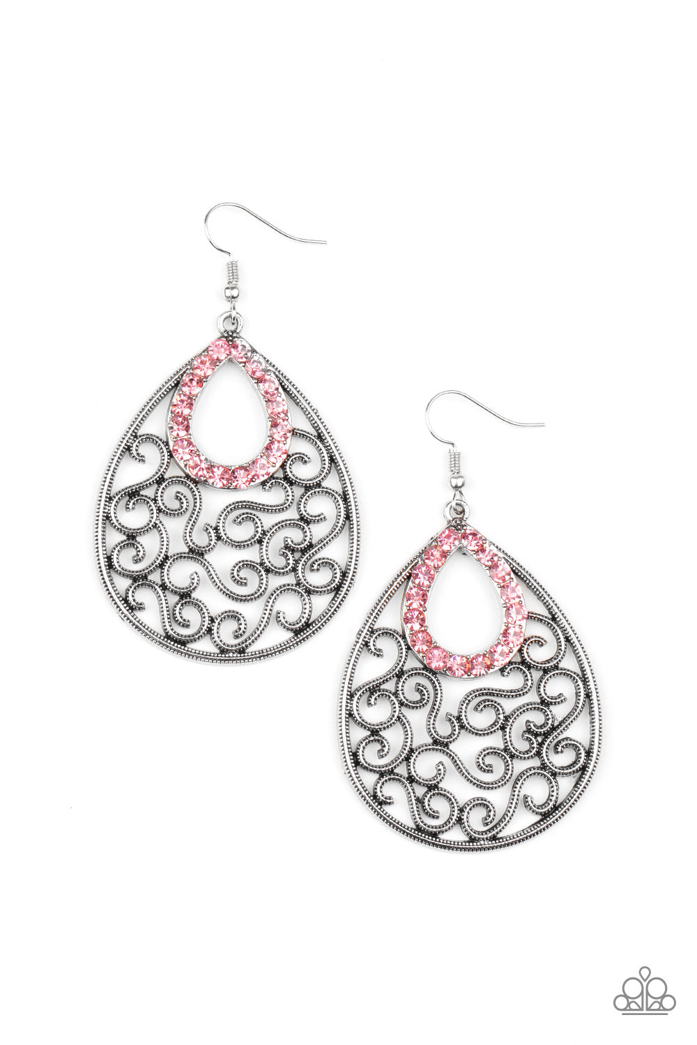 Seize The Stage - Pink Earrings