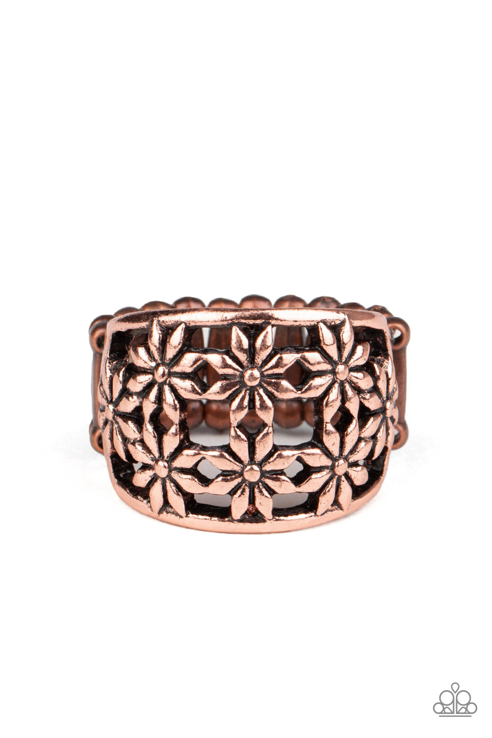 Crazy About Daisies - Copper Ring