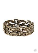 Cargar imagen en el visor de la galería, Its Five o FLOCK Somewhere - Brass Bracelet
