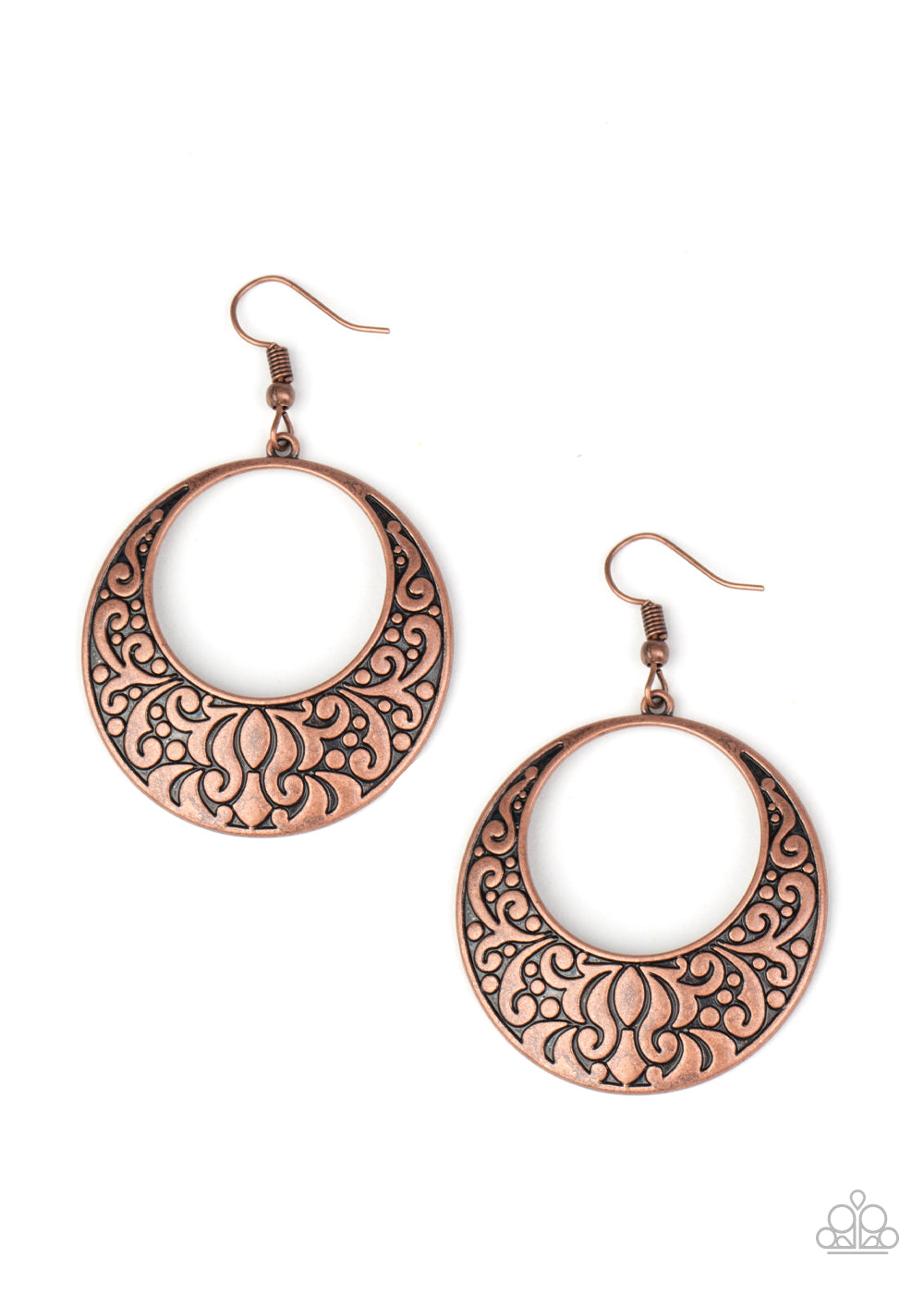 Secret Groves - Copper Earrings