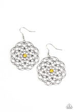 Load image into Gallery viewer, Botanical Bash - Yellow Earrings
