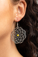 Load image into Gallery viewer, Botanical Bash - Yellow Earrings
