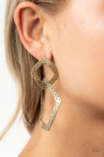 Cargar imagen en el visor de la galería, Scrap Yard - Brass Earrings
