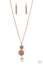 Carregar imagem no visualizador da galeria, Shoulder To Shoulder - Copper Lanyard Necklace Set
