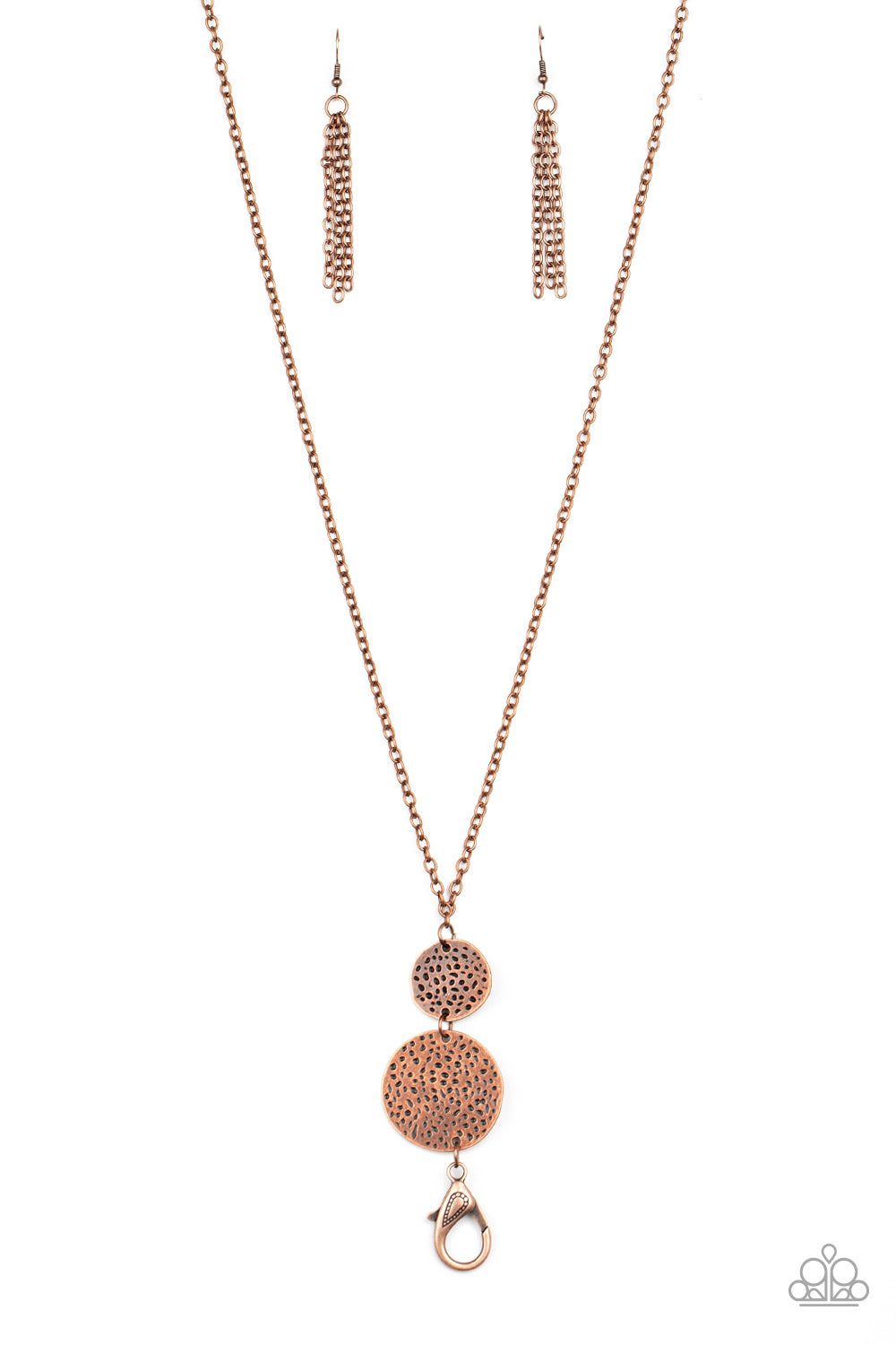 Shoulder To Shoulder - Copper Lanyard Necklace Set