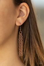 Cargar imagen en el visor de la galería, Shoulder To Shoulder - Copper Lanyard Necklace Set
