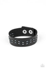 Load image into Gallery viewer, Leather Is My Favorite Color - Black Urban Bracelet
