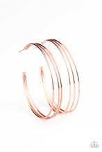 Carregar imagem no visualizador da galeria, Rimmed Radiance - Copper Earrings
