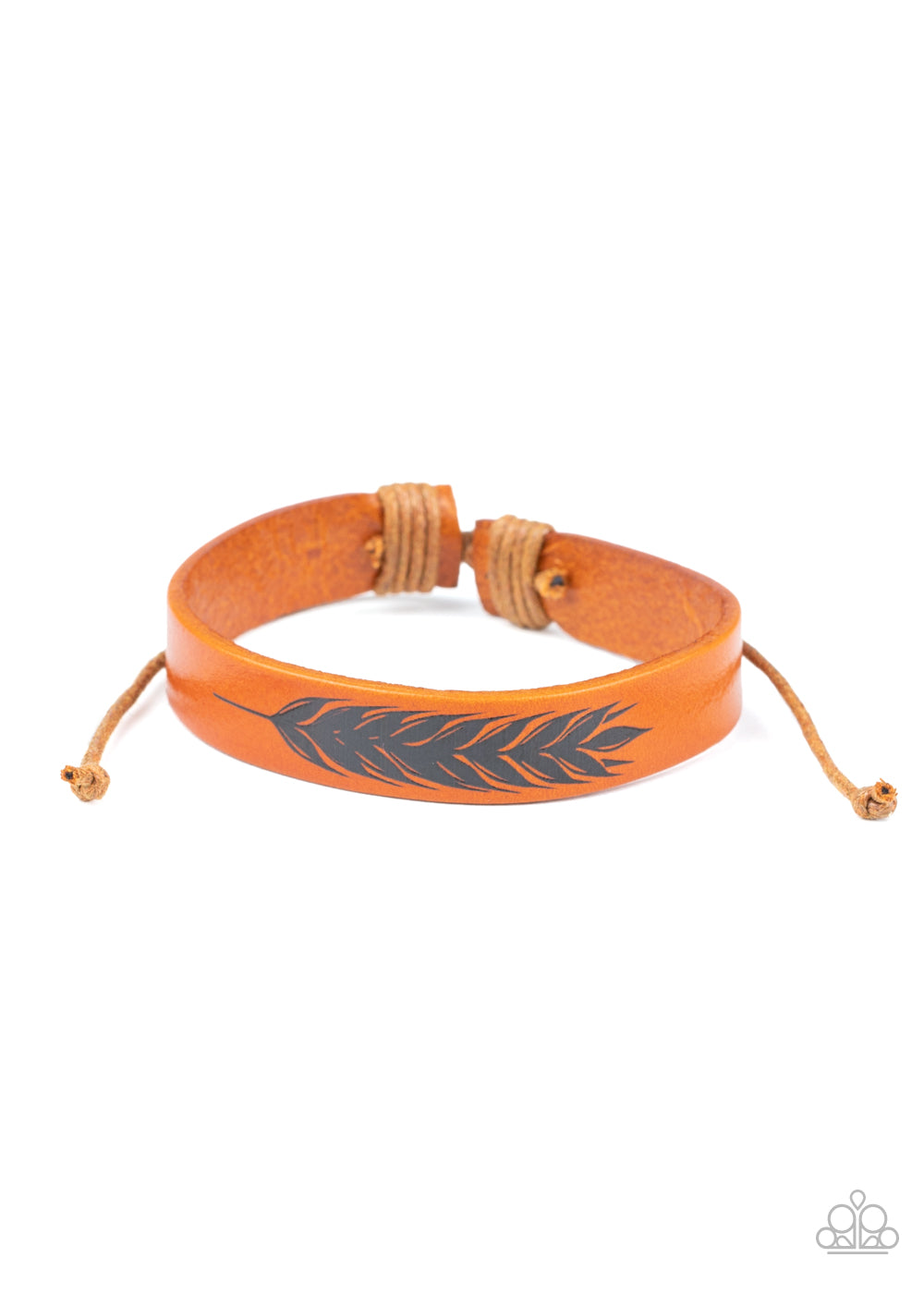 This QUILL All Be Yours - Brown Urban Bracelet