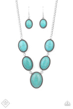 Load image into Gallery viewer, River Valley Radiance - Blue Necklace Set
