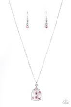Cargar imagen en el visor de la galería, Stormy Shimmer - Pink Necklace Set
