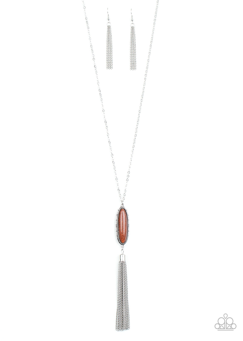 Stay Cool - Orange Necklace Set
