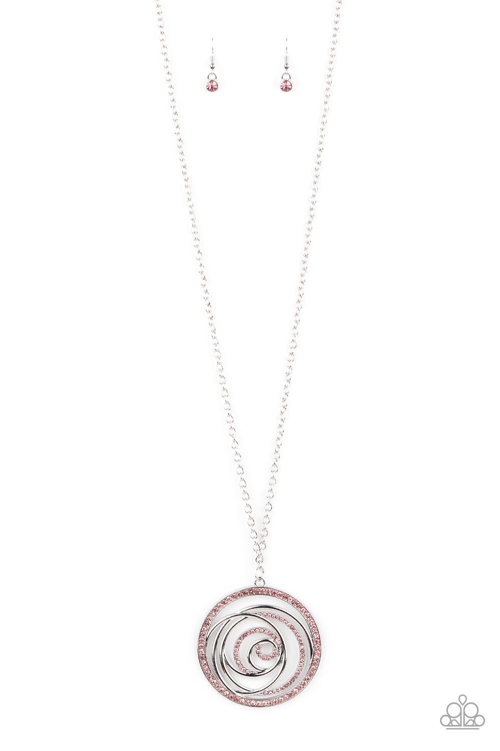 Subliminal Sparkle - Pink Necklace Set