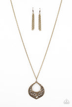 Charger l&#39;image dans la galerie, Venetian Vineyards - Brass Necklace Set
