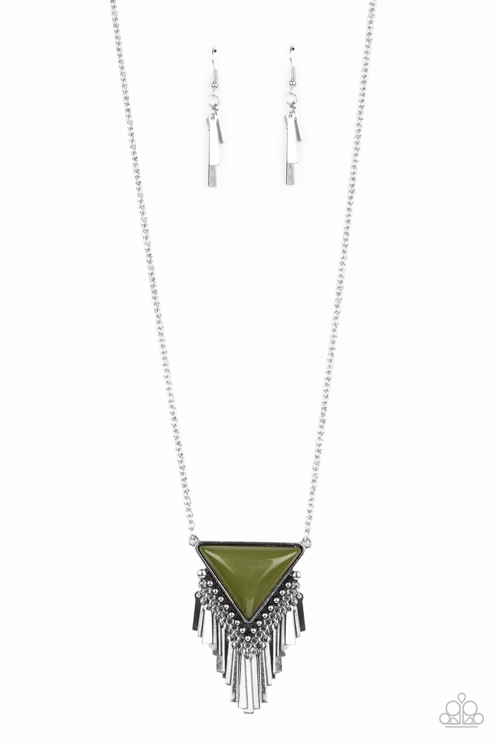 Badlands Bonanza - Green Necklace Set