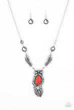 Load image into Gallery viewer, Ruler of The Roost - Red Necklace Set
