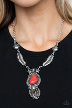 Load image into Gallery viewer, Ruler of The Roost - Red Necklace Set
