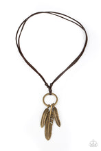 Load image into Gallery viewer, Bird Watcher - Brown Urban Necklace Set
