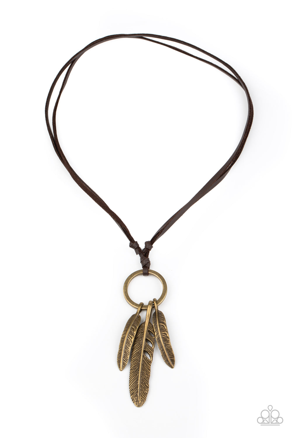 Bird Watcher - Brown Urban Necklace Set