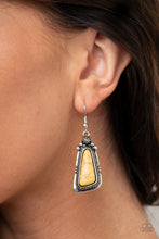 Load image into Gallery viewer, Sahara Solitude - Yellow Earrings
